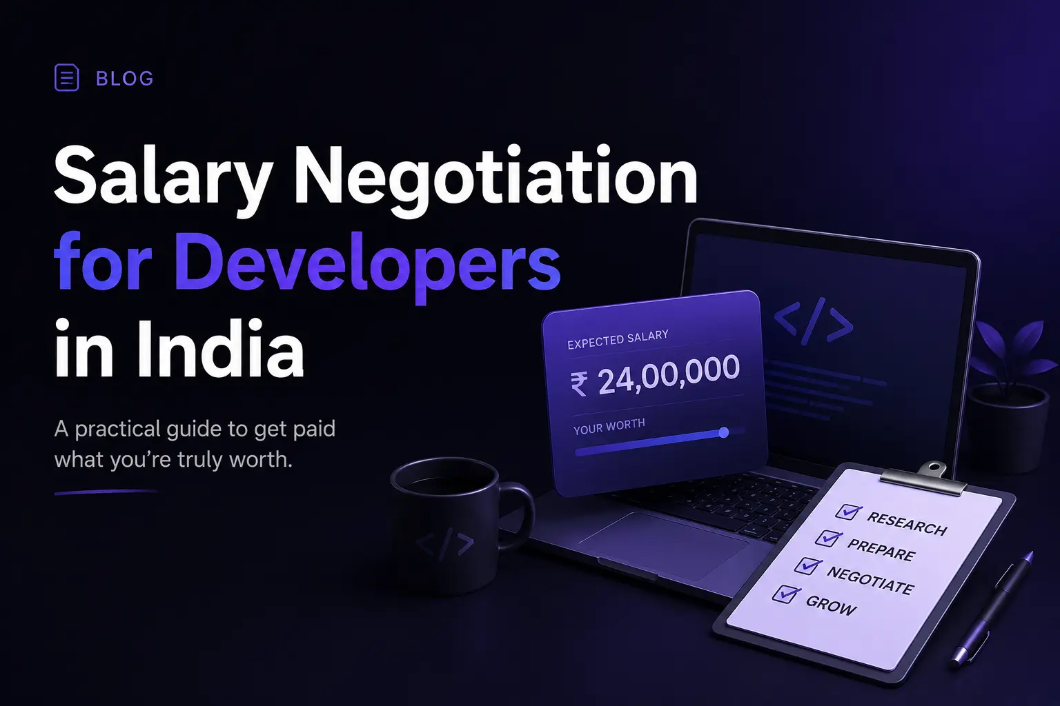 Salary Negotiation for Developers in India